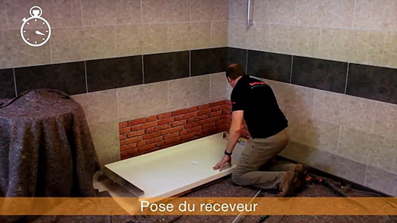 Installation douche Senior Bains