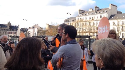 Prise en charge des aînés : la CFDT dans la rue