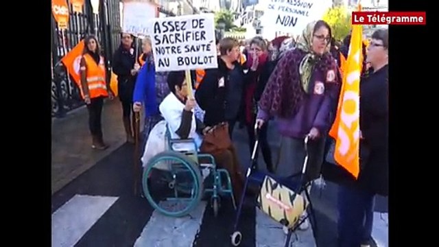 Vannes. 150 manifestants contre la maltraitance institutionnalisée des personnes âgées