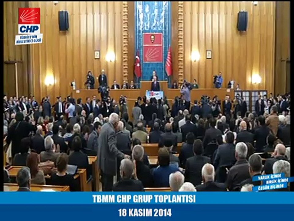 TBMM CHP GRUP TOPLANTISI 18/11/2014