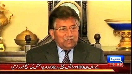 Dunya News - Musharraf warns of proxy war with India in Afghanistan