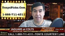 Indianapolis Colts vs. Jacksonville Jaguars Free Pick Prediction NFL Pro Football Odds Preview 11-23-2014
