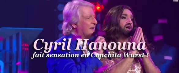 Cyril Hanouna en Conchita Wurst dans « Ze Fiesta » pour Les Sardines