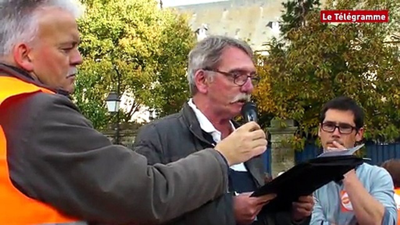 Quimper. Les personnels des Ehpad dans la rue