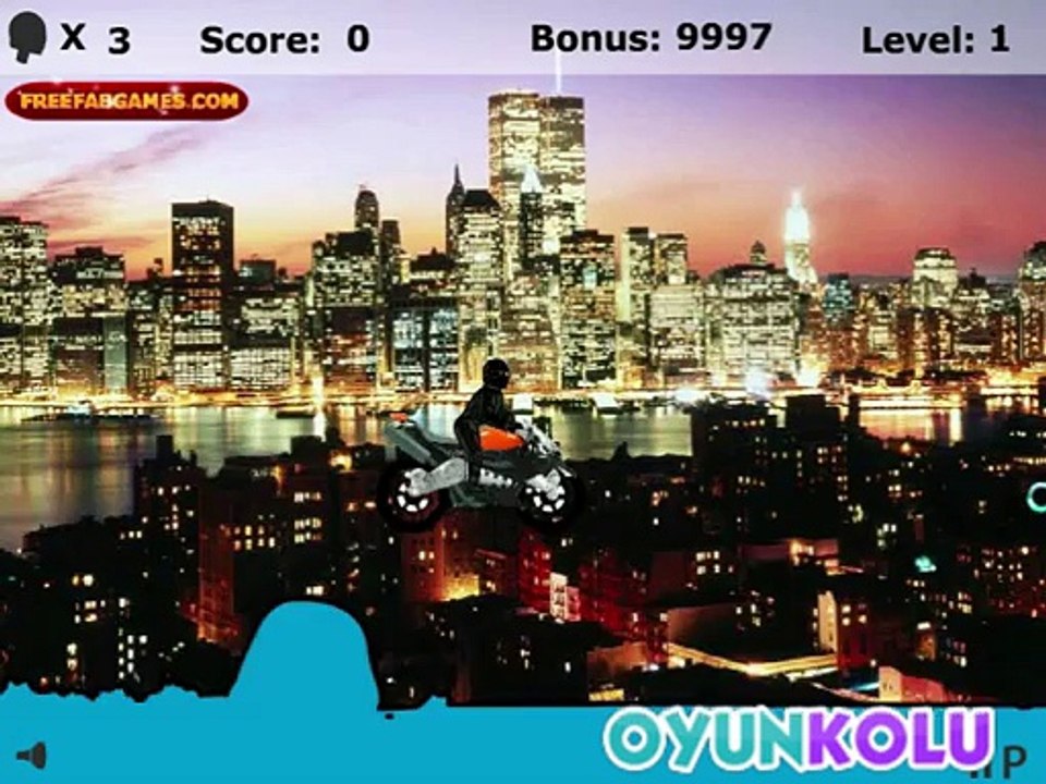 Motorcu Ninja Oyununun Oynanış Videosu