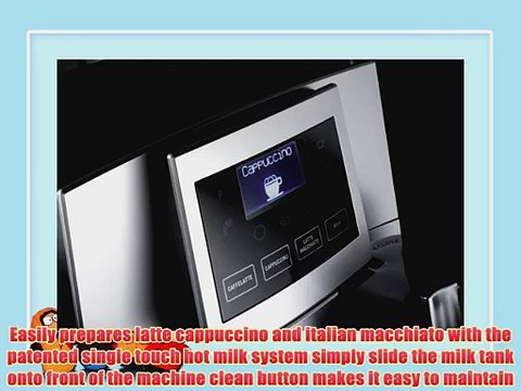 DeLonghi Digital Automatic Cappuccino Latte Macchiato and Espresso Machine