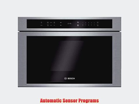 Bosch HMD8451UC 800 24 Stainless Steel Drawer Microwave