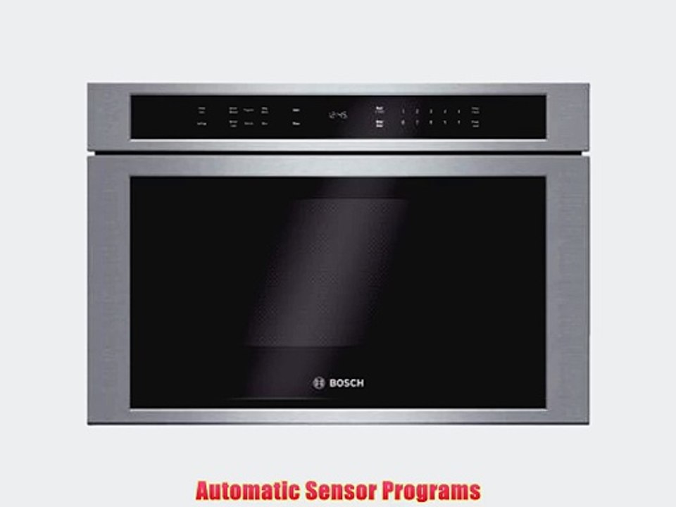 Bosch HMD8451UC 800 24 Stainless Steel Drawer Microwave