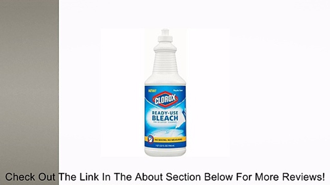 Clorox Pre Diluted Bleach Cleaner Ready To Use Regular Scent 32 Oz Review