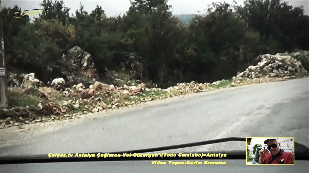 Çelpez.tv Antalya Çağlarca Yol Güzergah'ı(Todo Caminho)=Antalya