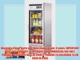Turbo Air Maximum 27 1 Glass Door ReachIn Refrigerator