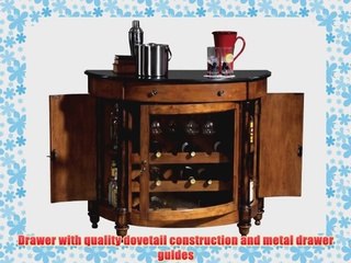 Howard Miller 695016 Merlot Valley Wine Bar Console