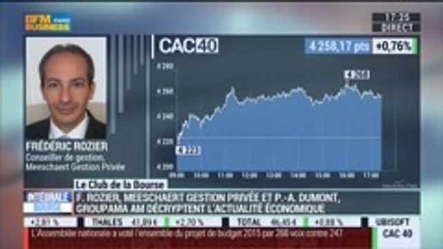 Le Club de la Bourse : Pierre-Alexis Dumont et Frédéric Rozier - 18/11