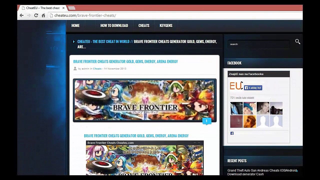 Brave Frontier Cheats Generator Gold, Gems, Energy, Arena Energy