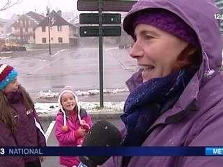 La neige a fait son apparition dans les Alpes