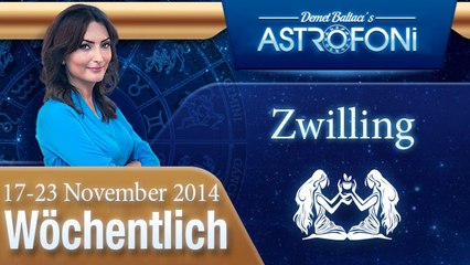 Download Video: Zwilling, Wöchentliches Horoskop,  17-23 November 2014