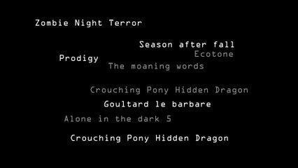 Jeux vidéo et art numérique, saison 2