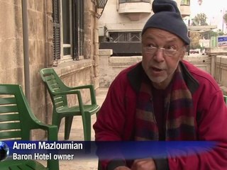 War in Syria's Aleppo takes toll on storied Baron Hotel