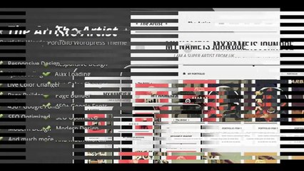 The Artist - Clean Responsive Portfolio Theme