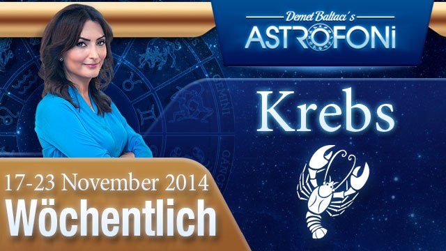 Krebs, Wöchentliches Horoskop, 17-23 November 2014