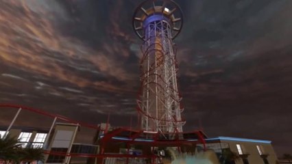 Skyscraper Roller Coaster Unveils Track