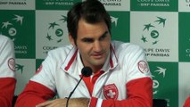 Copa Davis - Federer y Wawrinka, 'pelillos a la mar'