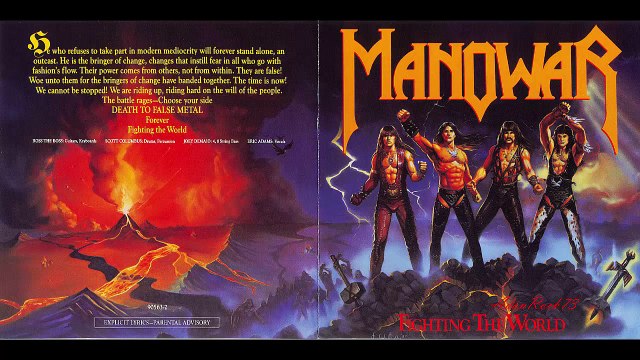 Manowar - Fighting The World (1987 Fighting the World)