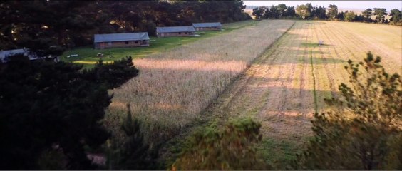 Glamping- aerial view of Wild Luxury on the Norfolk Coast UK