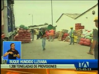 Dirnea no detecta contaminación en el sector del naufragio