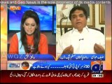 Ayesha Bakhsh Taunts Hanif Abbasi in Live Show on His Imran Khan Phobia