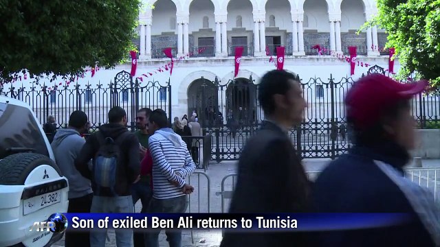 Exiled Ben Ali son-in-law returns to Tunisia