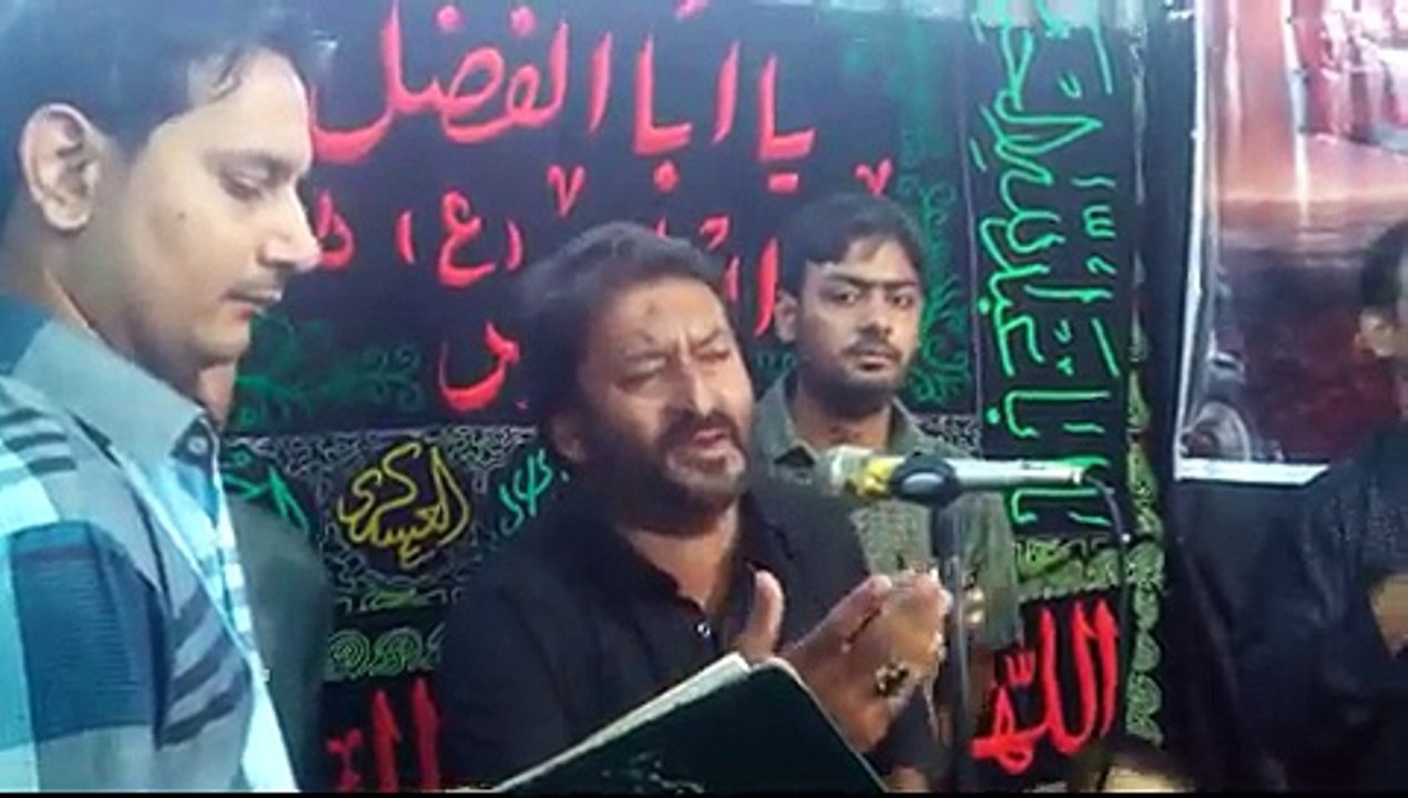 Anjuman e Hayderia Adeel bhai Recite Noha (Khench kar seena e AKBAR as sy ani) by Mubashir Jaffri