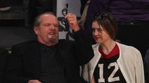 Jack Nicholson Almost Falls Asleep Watching the Lakers Lose