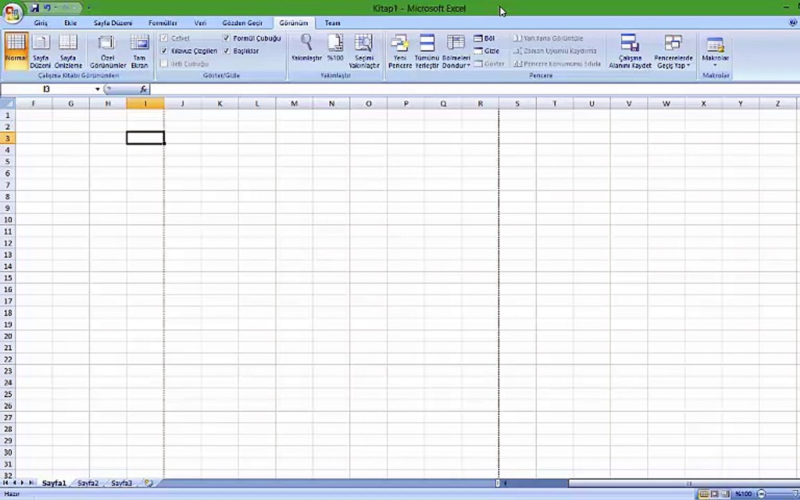 Excel giris
