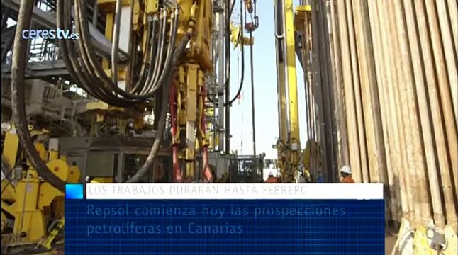 Repsol comienza las prospecciones petrolíferas en Canarias