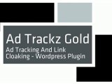 Ad Trackz Gold - Ad Tracking And Link Cloaking - Wordpress Plugin