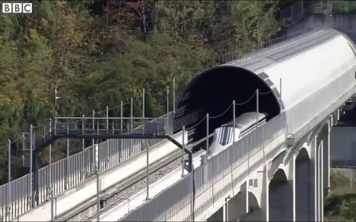 Le train japonais maglev atteint les 500km/h (311mph) - train en lévitation magnétique