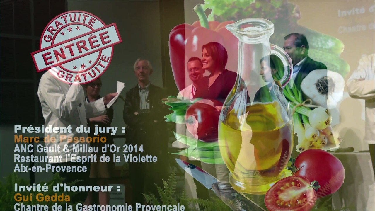 Le Concours Régional de Cuisine Provençale Amateur 2014