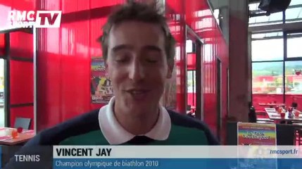 Tennis / Coupe Davis - Les biathlètes soutiennent les Bleus - 18/11