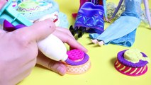 Play Doh Frozen and Play-Doh Cake Makin' Station Playset Play Dough Disney Princess Toys
