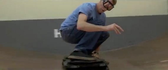 Tony Hawk Rides the World's First Real Hoverboard