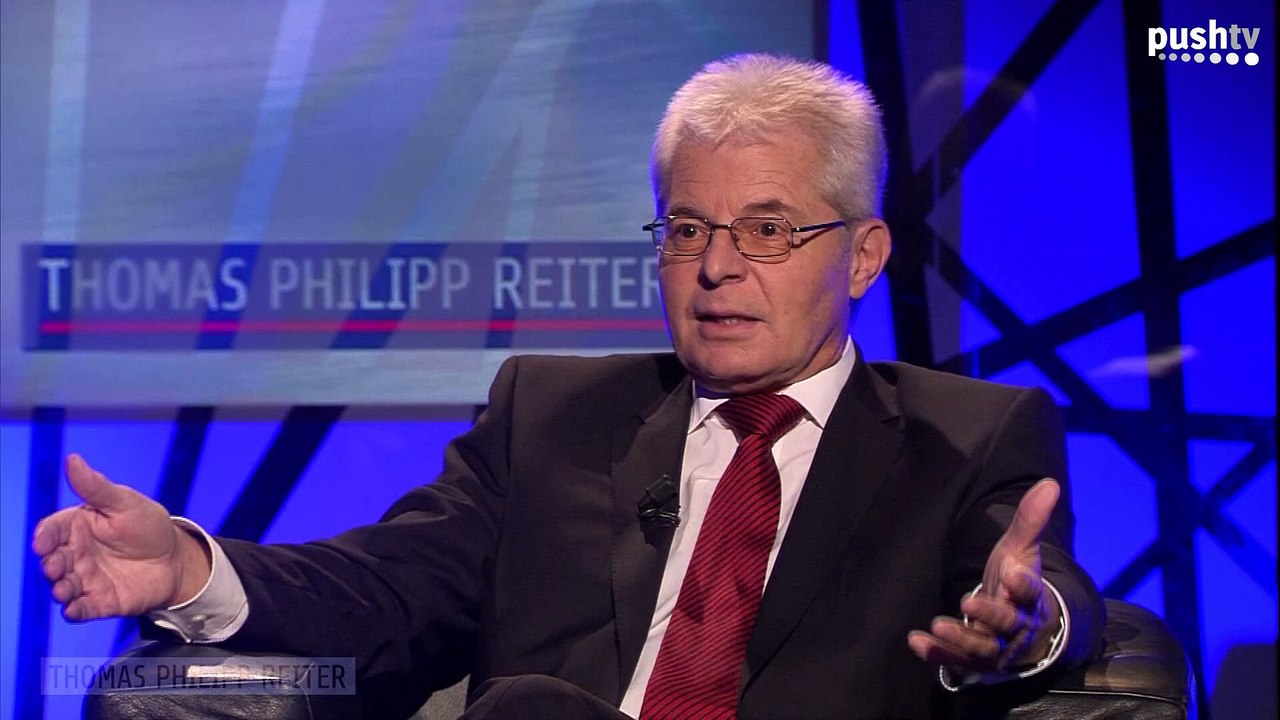 Heinz K. Becker bei Thomas Philipp Reiter