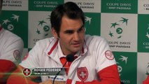 Coupe Davis - Federer : '' Passer du bon temps ensemble''