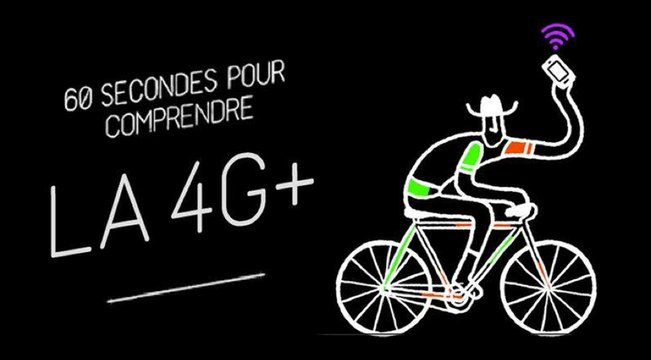 60 secondes pour comprendre la 4G+