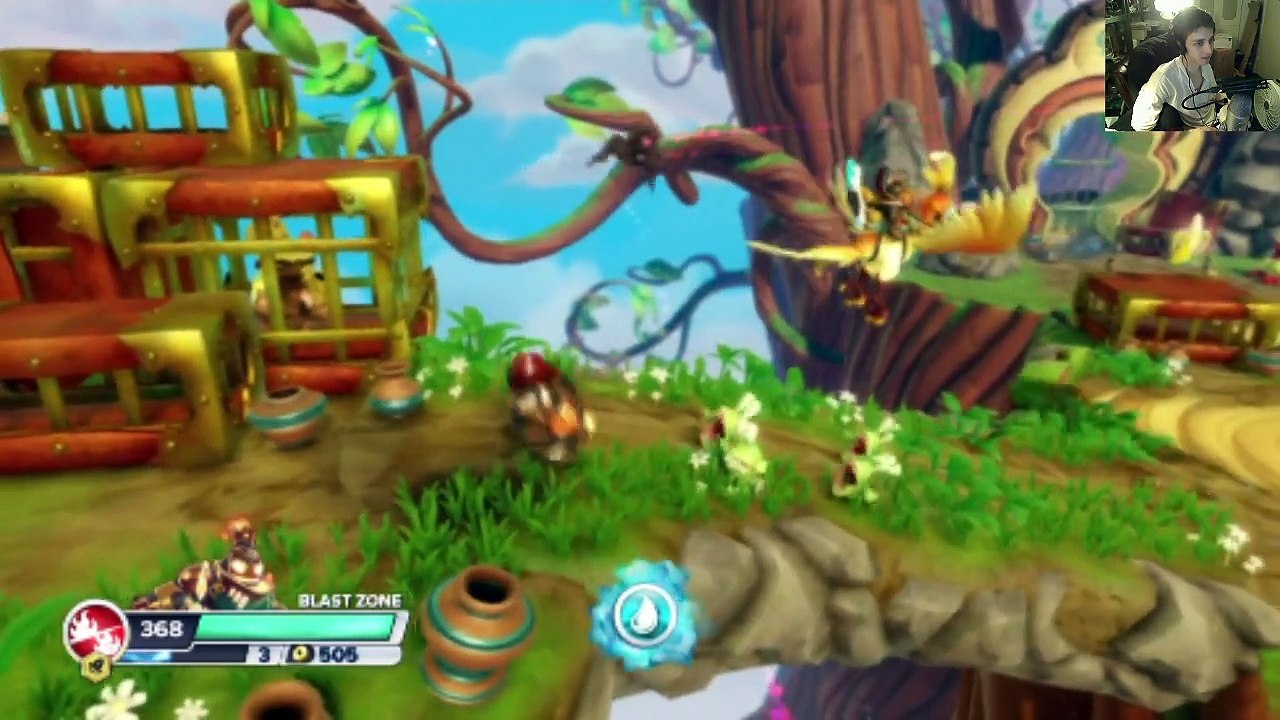 Skylanders SWAP Force Campaign Story Mode Let's Play / PlayThrough / WalkThrough Part - Playing As The Blast Zone Skylander