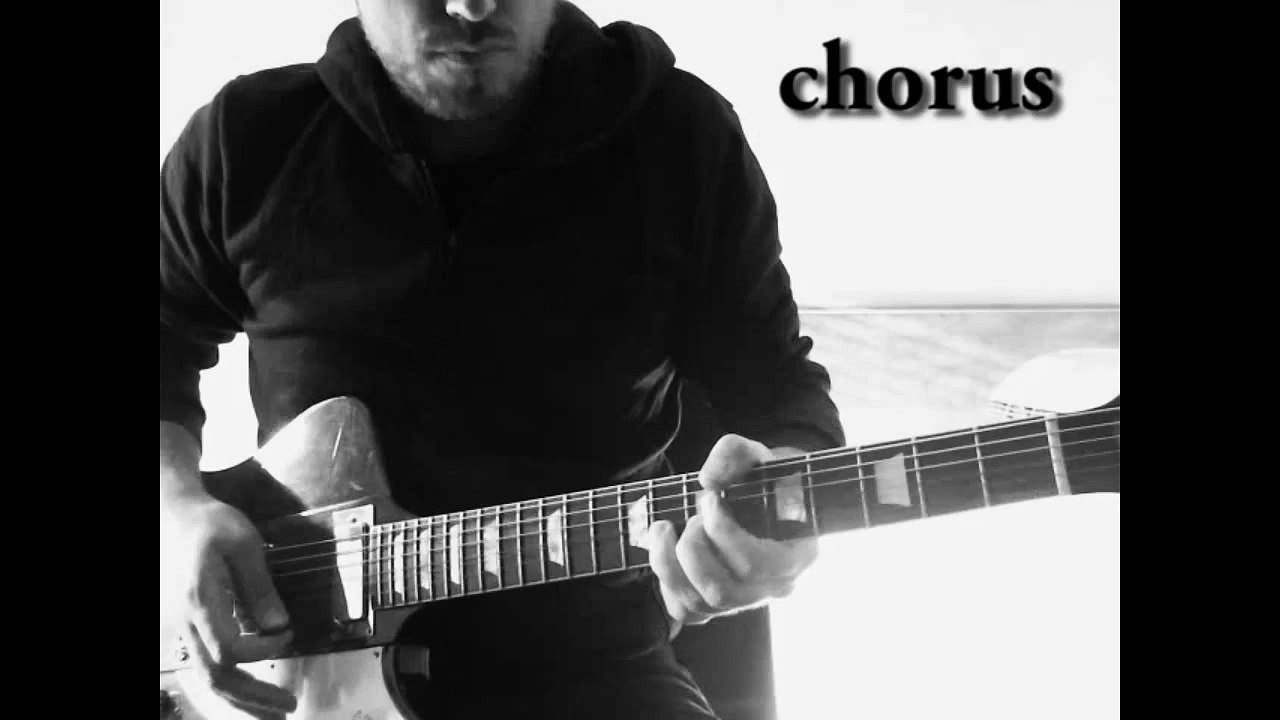 Sia - Chandelier Guitar cover - Tutorial video
