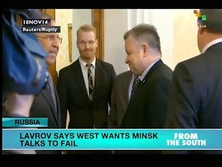 Moscow says West wants Minsk talks to fail