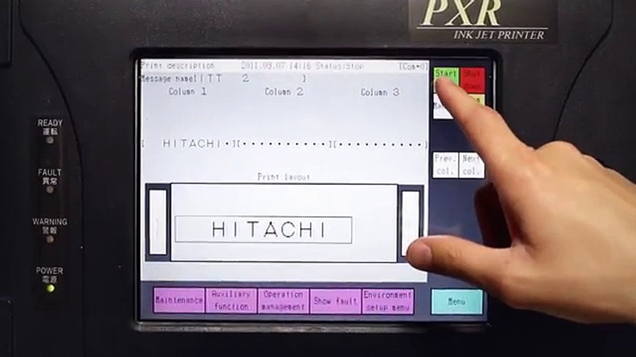 MKT Group - Máy in phun Hitachi, máy in date hitachi