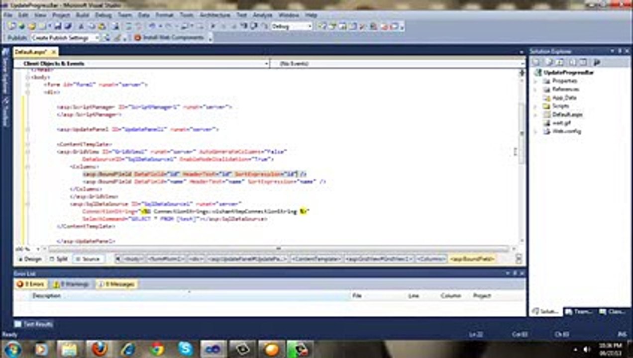 asp.ne tutorials for beginner