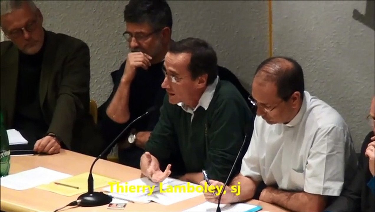 Intervention de Thierry Lamboley, sj